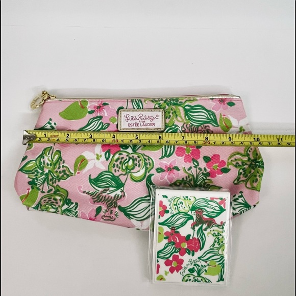 Lilly Pulitzer Estée Lauder Makeup Bag With Mirror New Without Tags - Picture 3 of 8